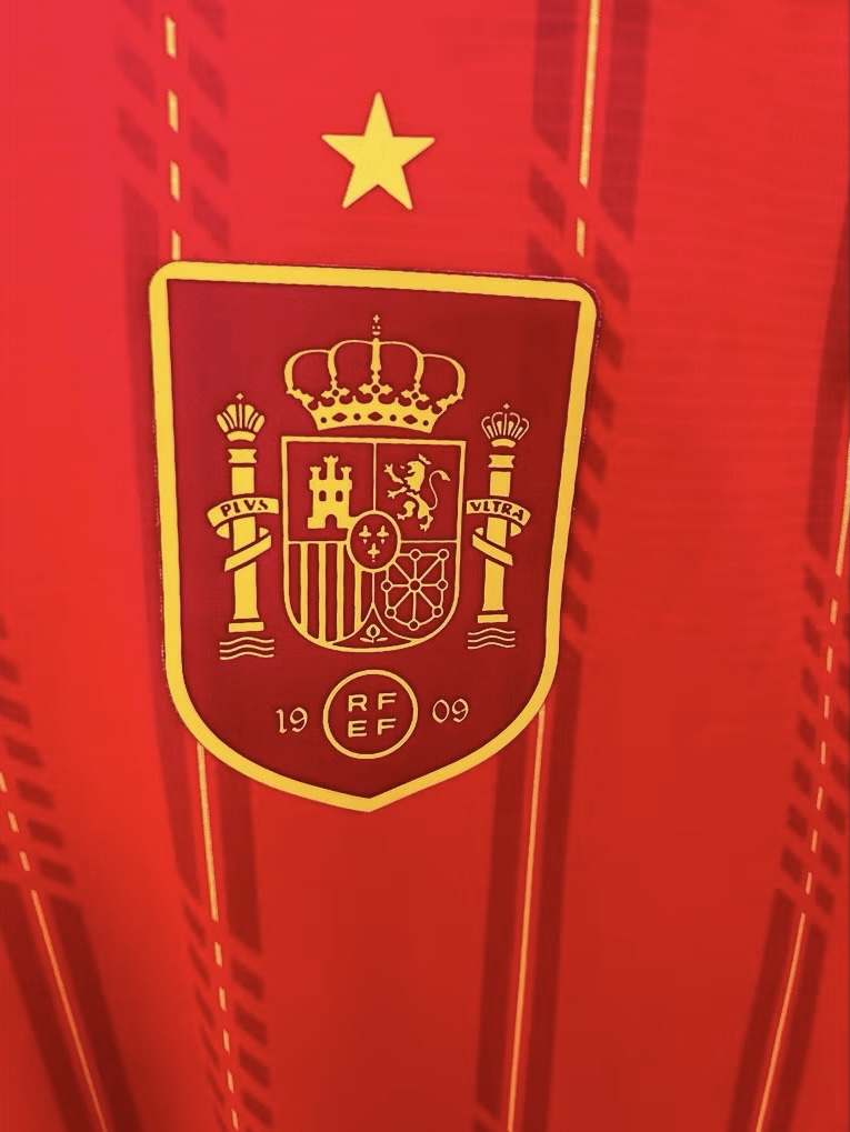 2026-27 มาใหม่เสื้อฟุตบอลสเปน สีเเดง Fans Edition เกรดแฟนบอล Size S-2XL