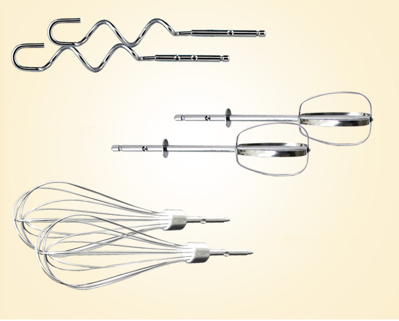 เครื่องผสมอาหาร แบบมือถือ N38D รุ่นมีฐานเสียบหัวตี (เครื่องตีไข่ ตีครีม นวดแป้ง) Netmego