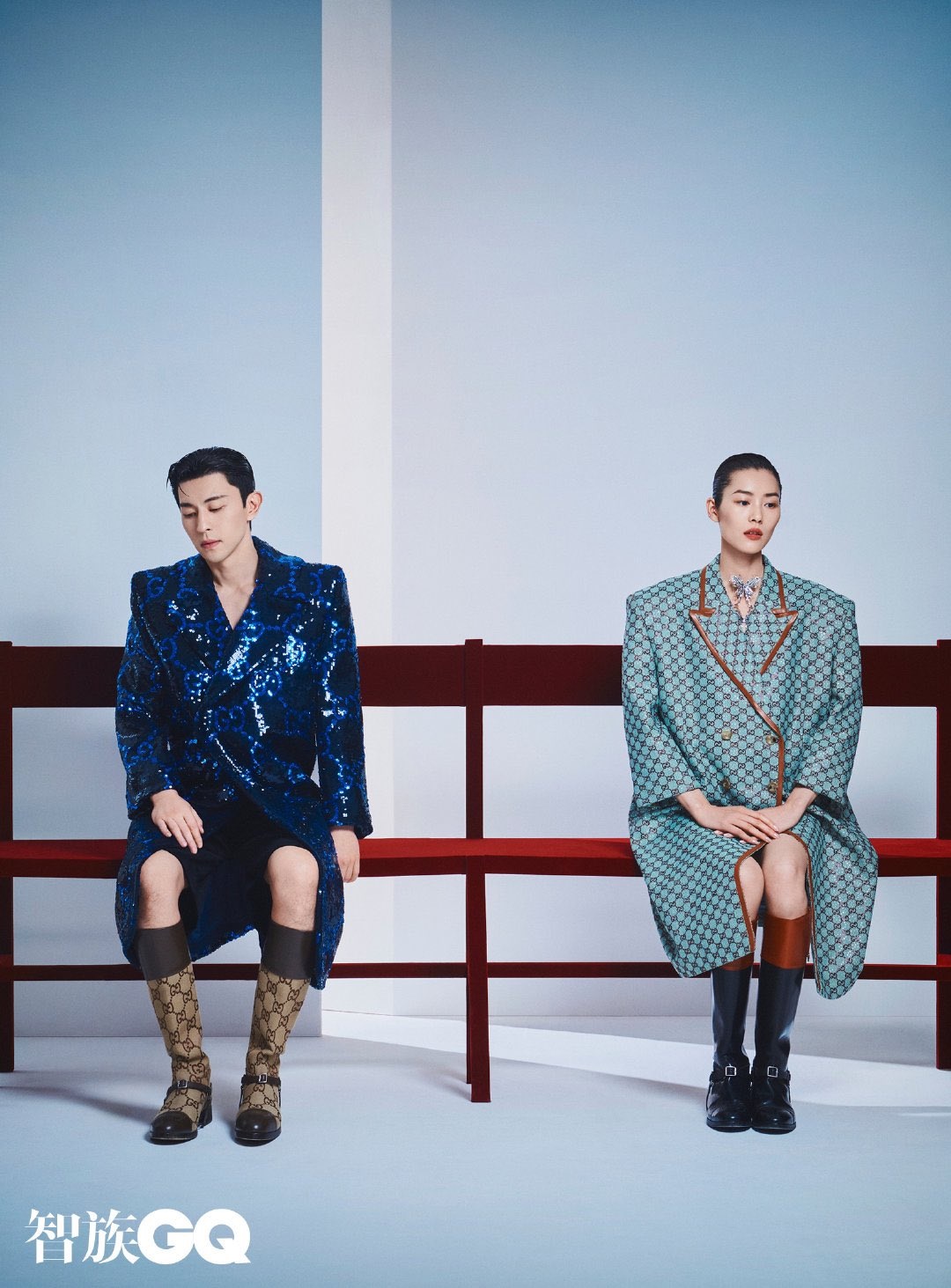 Pre - นิตยสาร GQ China เติ้งหลุน #DengLun and #LiuWen 2022