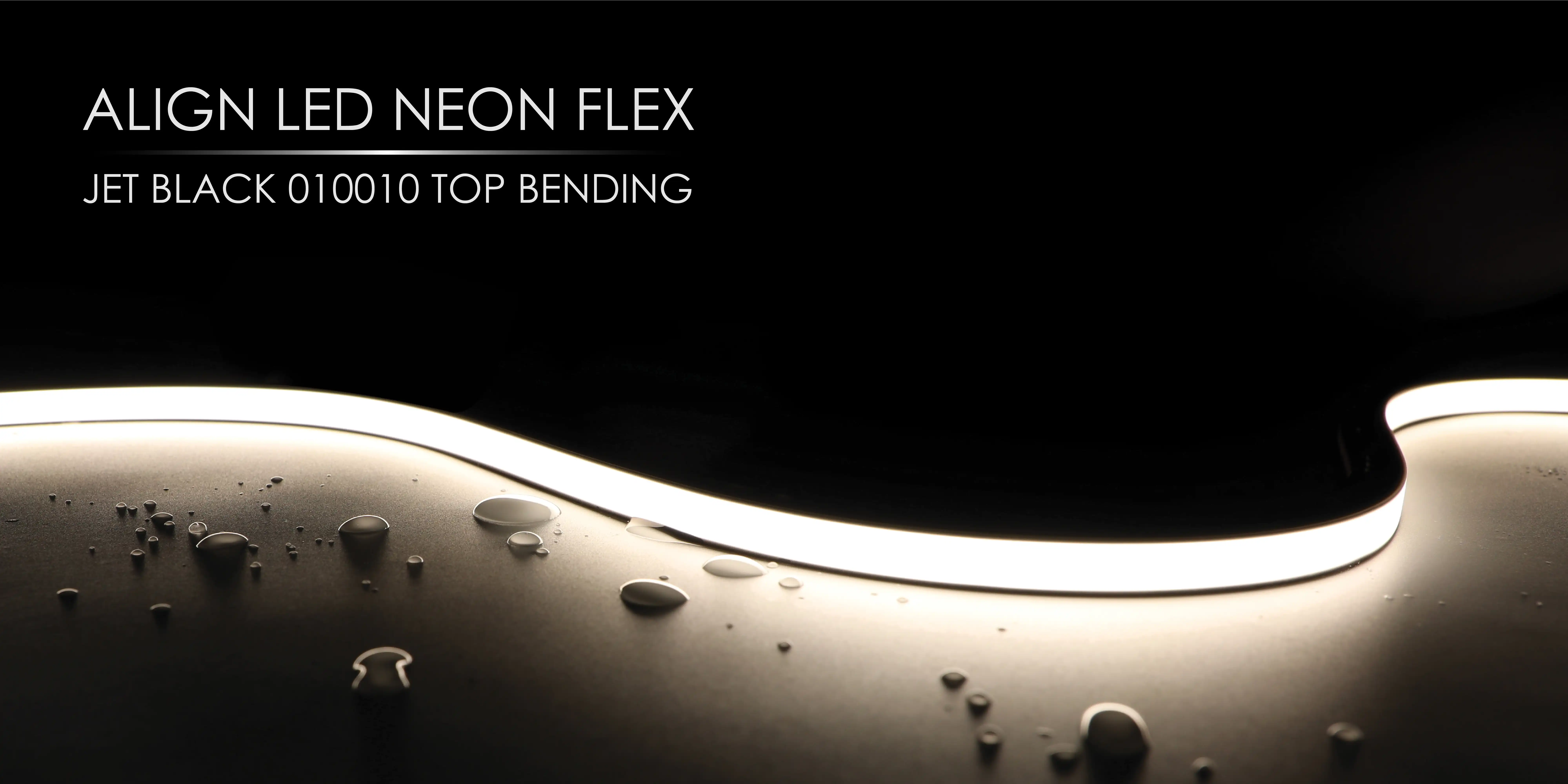 ALIGN LED NEON FLEX JET BLACK 010010 TOP BENDING