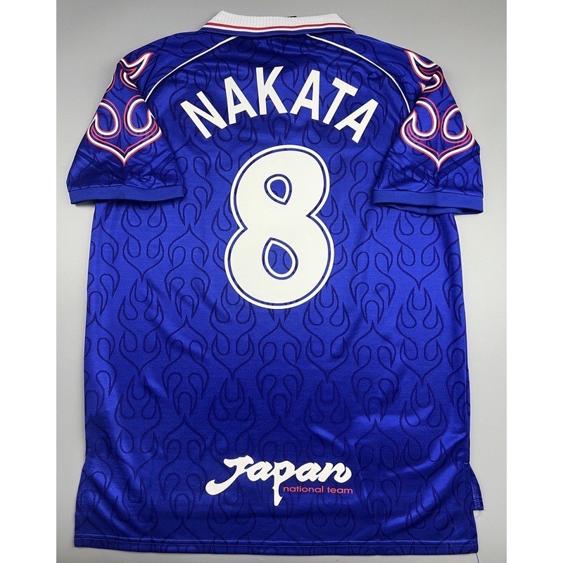 เสื้อย้อนยุค ญี่ปุ่น สกรีน NAKATA # 8