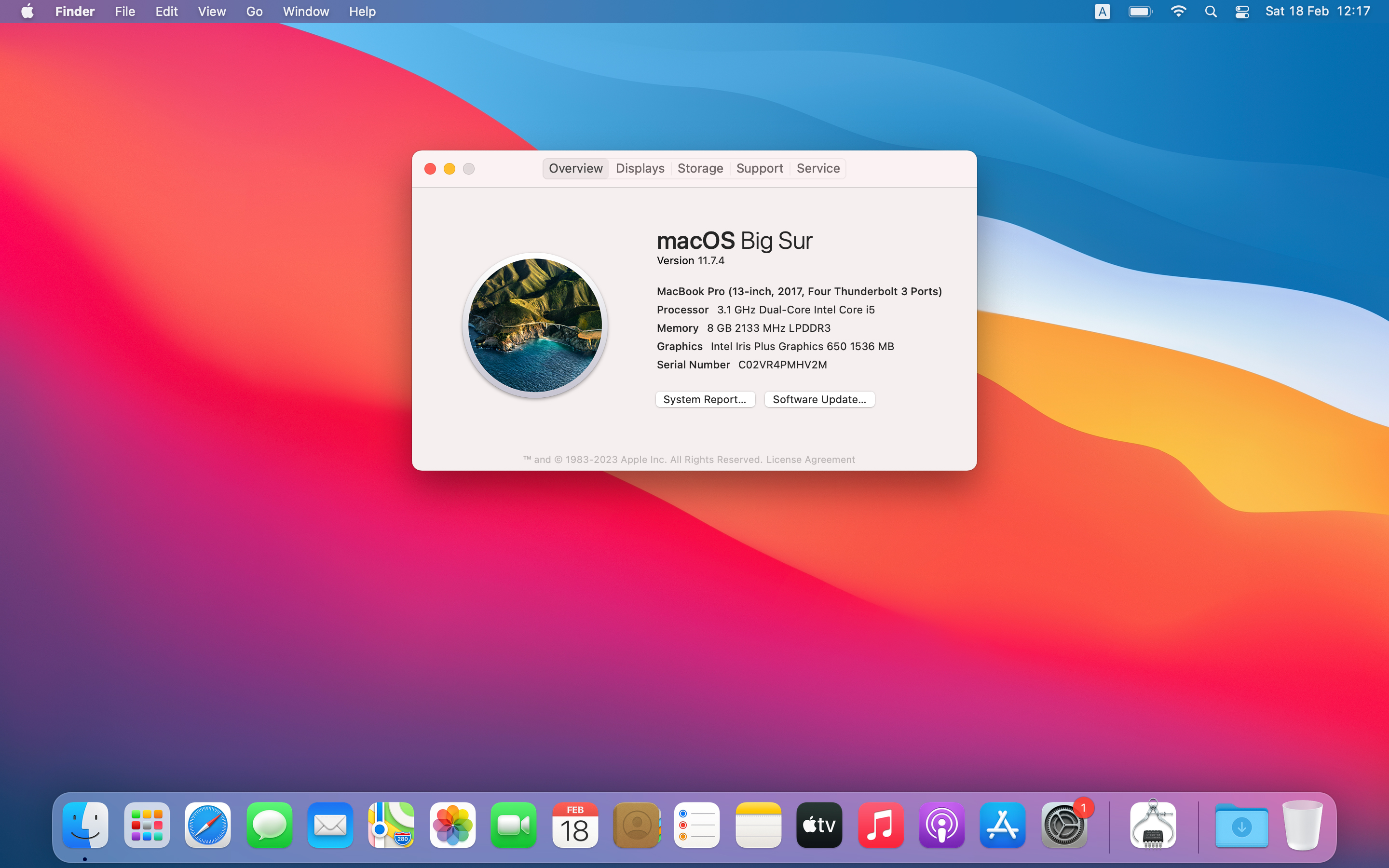 MacBook Pro (13-inch, 2017, Four Thunderbolt 3 Ports)