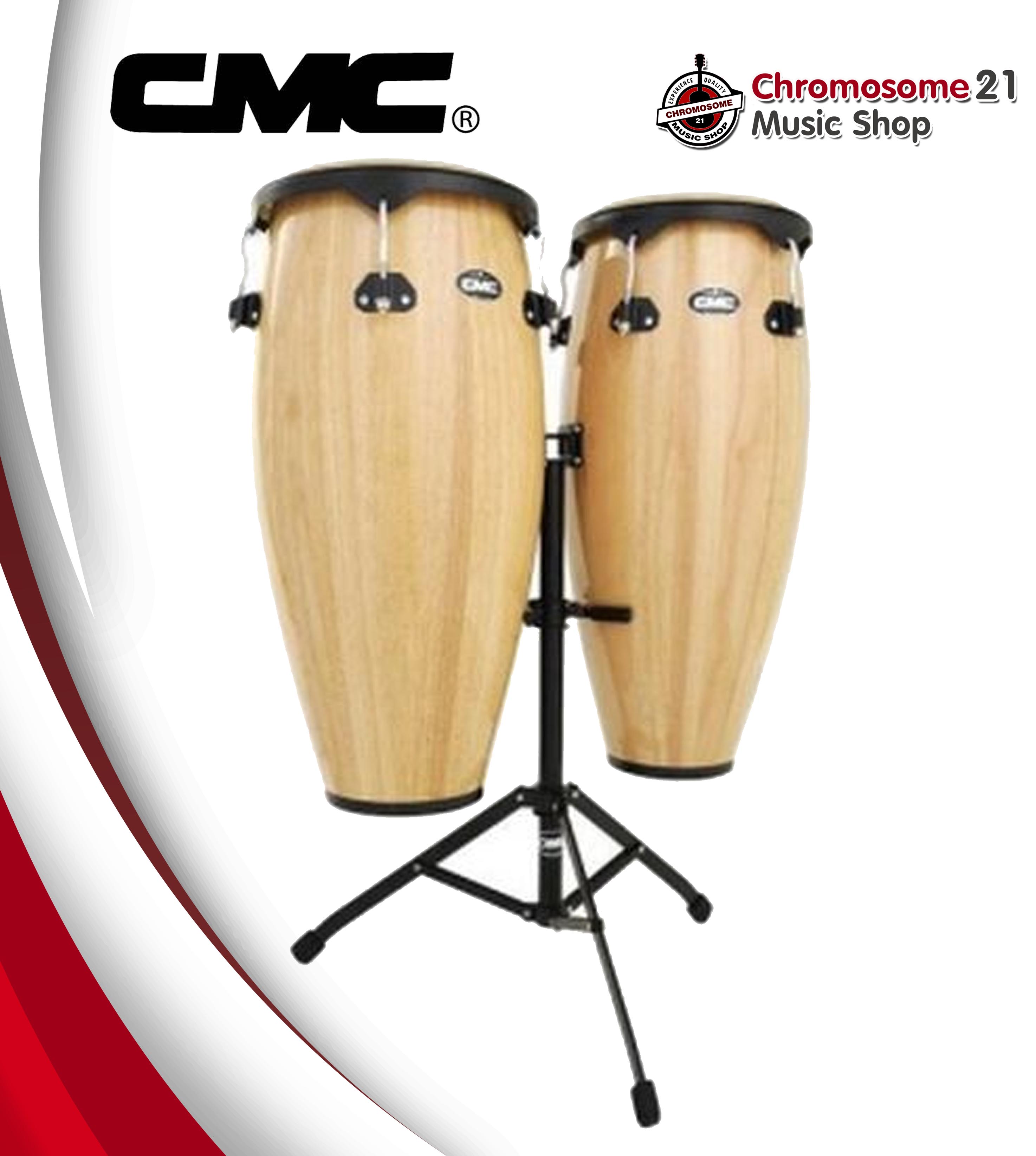 กลองทอมบ้า CMC (ลายไม้ธรรมชาติ)