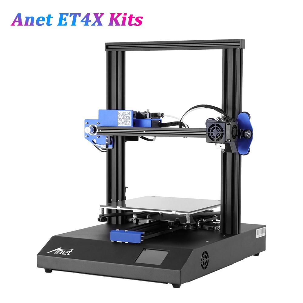 3D Printer Anet ET4X Kits With High Precision Exturder And Hotend 220*220*250mm Printer size Full DIY Assembly Improsia 3d