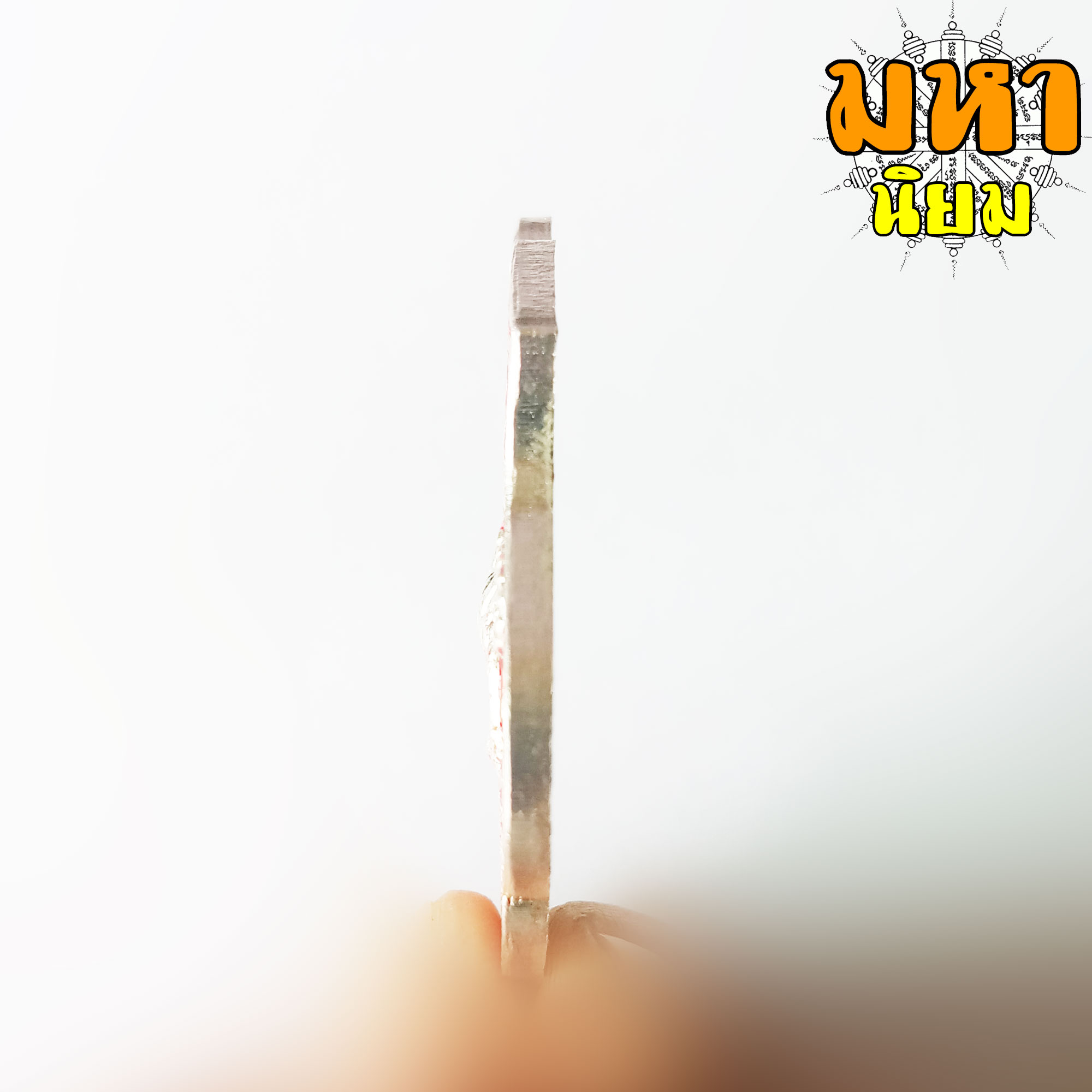 เหรียญเสือหัวขาดตัวหนึ่ง หลวงพ่อไฉน ฉนฺทสาโร จ.ขอนแก่น เนื้อลงยาสี พร้อมกล่องอย่างดี