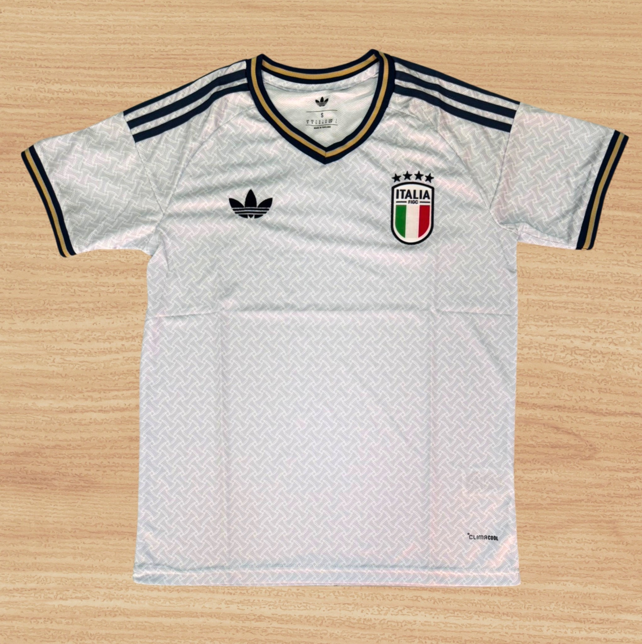 2026-27 มาใหม่เสื้อฟุตบอลทีมชาติอิตาลี สีขาว สำหรับผู้ชาย Fans Edition เกรดแฟนบอล Size S-2XL