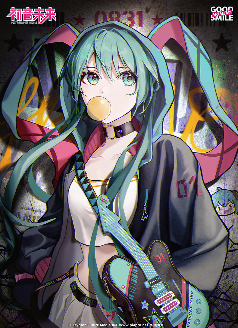 Pre - กระเป๋าสะพายข้างกีต้าร์ Hatsune Miku GSM