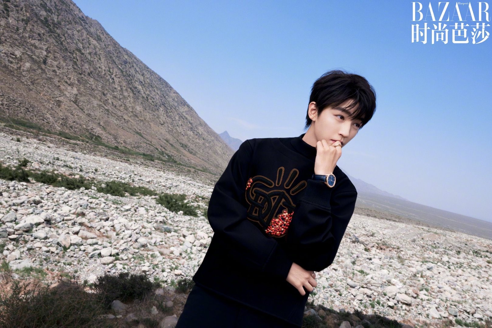 Pre - นิตยสาร Harper’s Bazaar หวังจวิ้นข่าย #WangJunkai