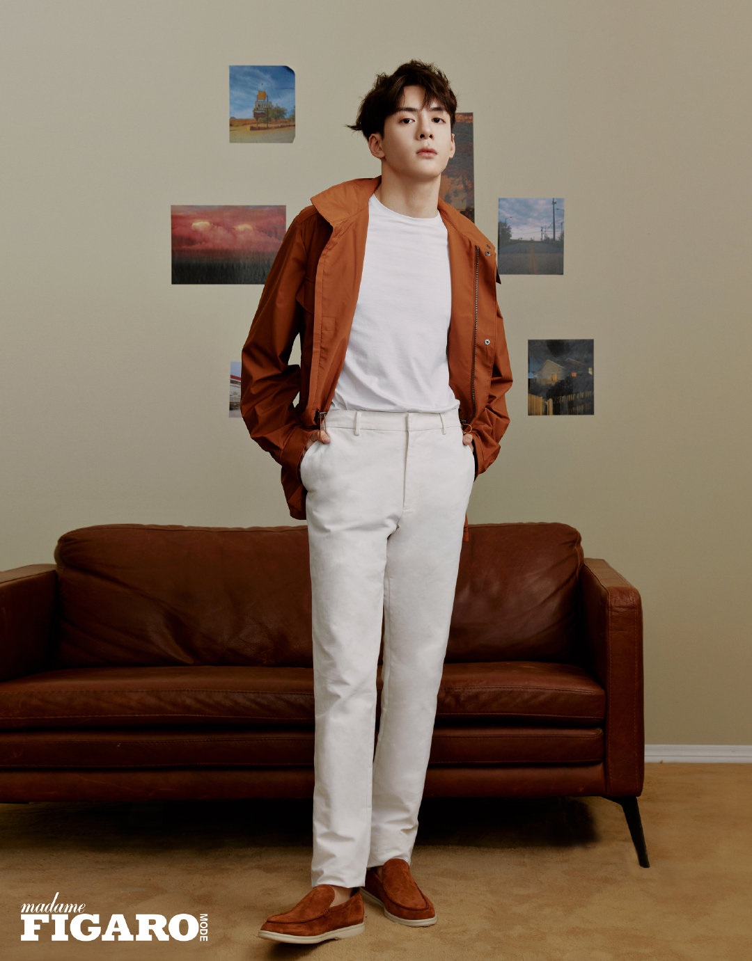 Pre - นิตยสาร madame Figaro Mode เซียวหยู่เหลียง เจิงซุ่นซี 2021