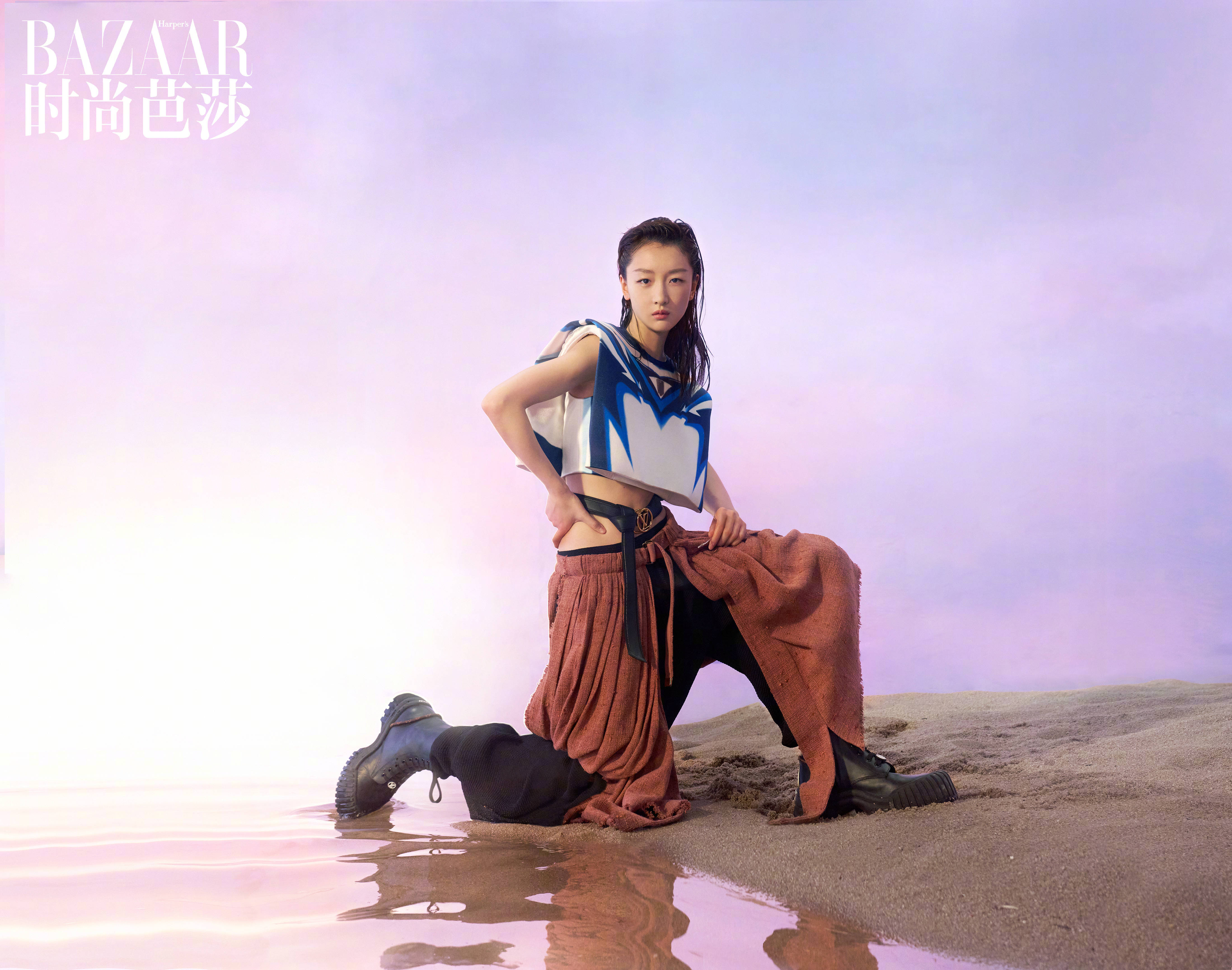 Pre - นิตยสาร Harper’s Bazaar ZhouDongyu โจวตงอวี่ 2022