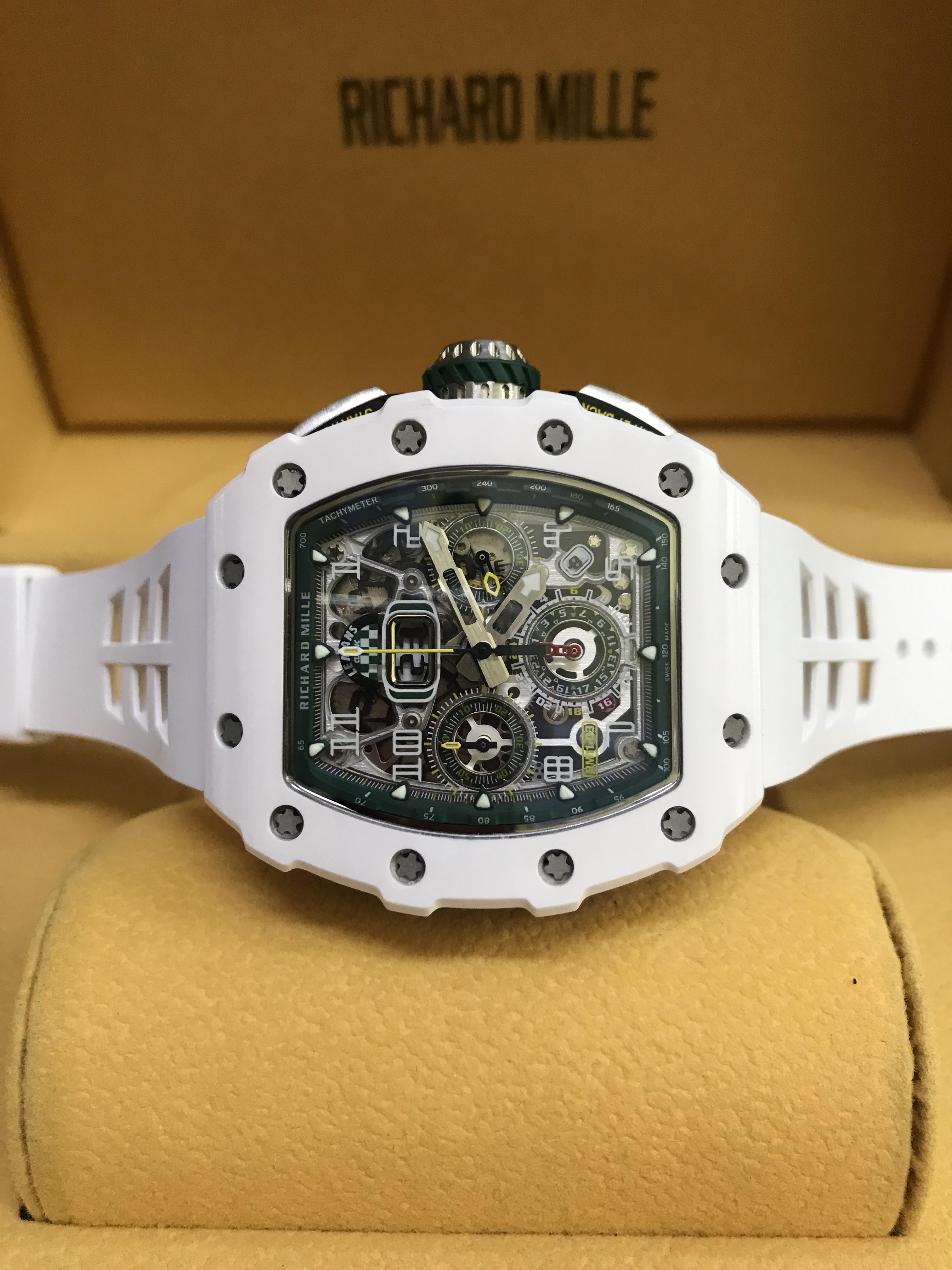 Richard Mille RM11-03 White Ceramic (Swiss KV)