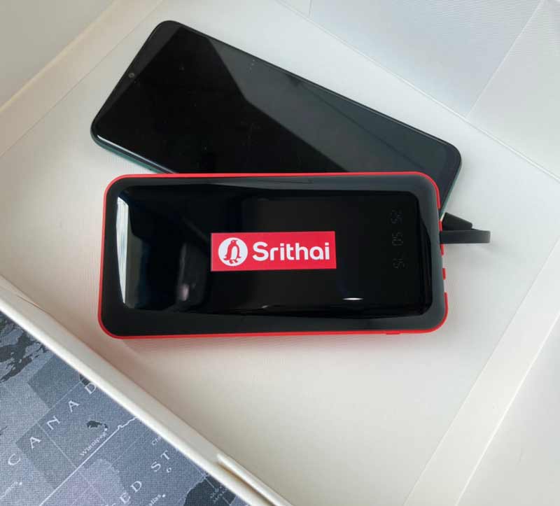 พิมพ์ power bank ของลูกค้า ตามแบบลูกค้า พร้อมปรับสี