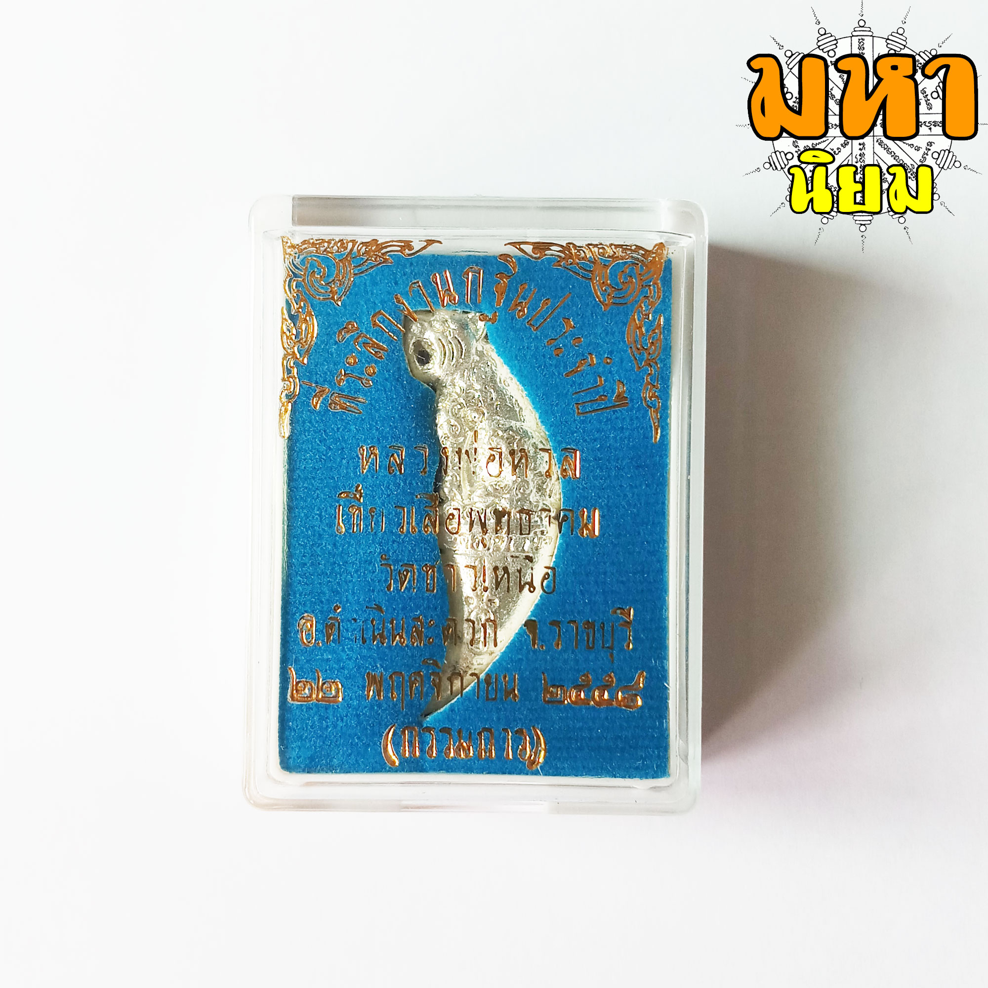 เขี้ยวเสือพุทธาคม หลวงพ่อหวล วัดชาวเหนือ จ.ราชบุรี