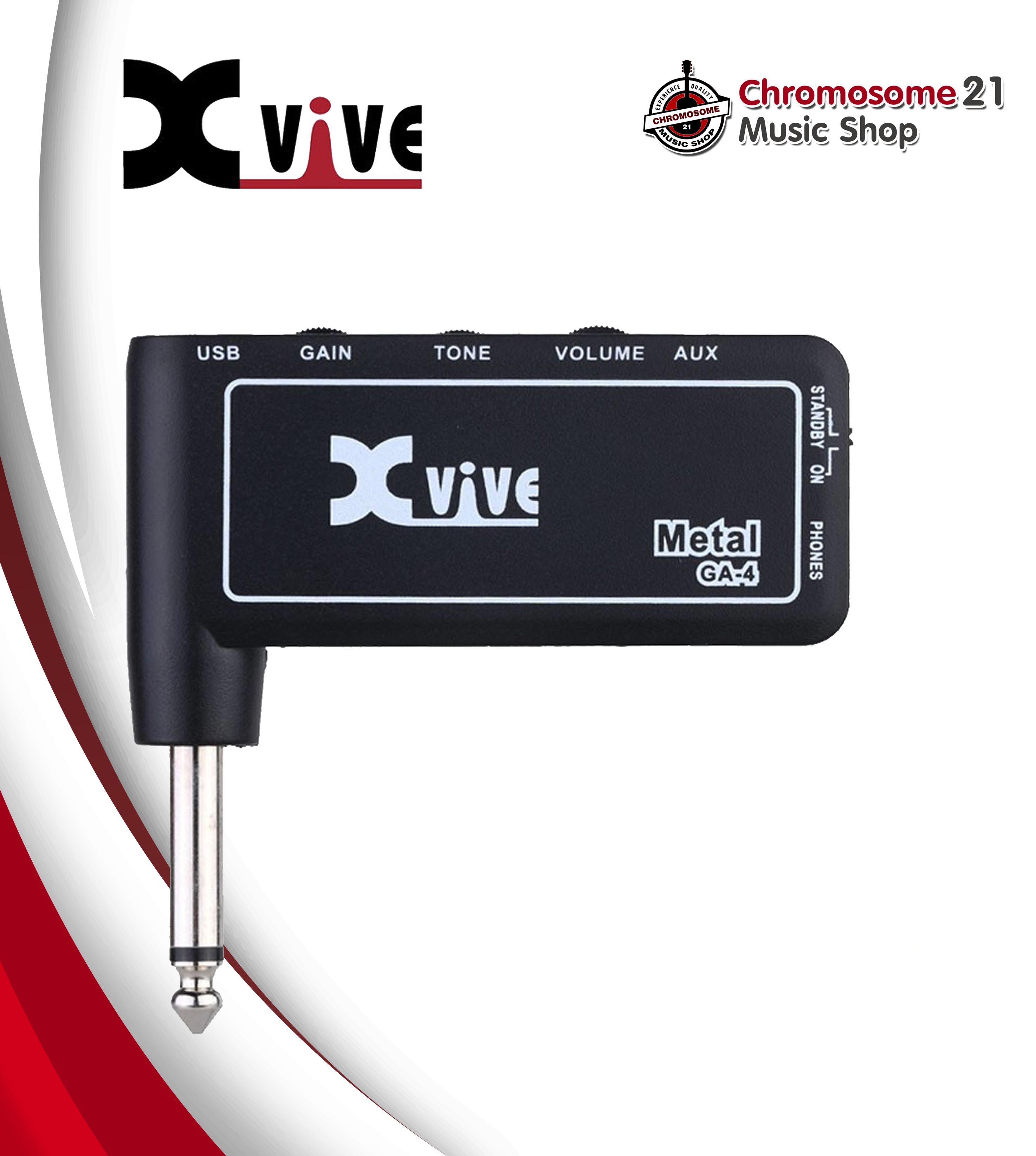 แอมป์ปลั๊ก Xvive GA-4 Metal Amplug