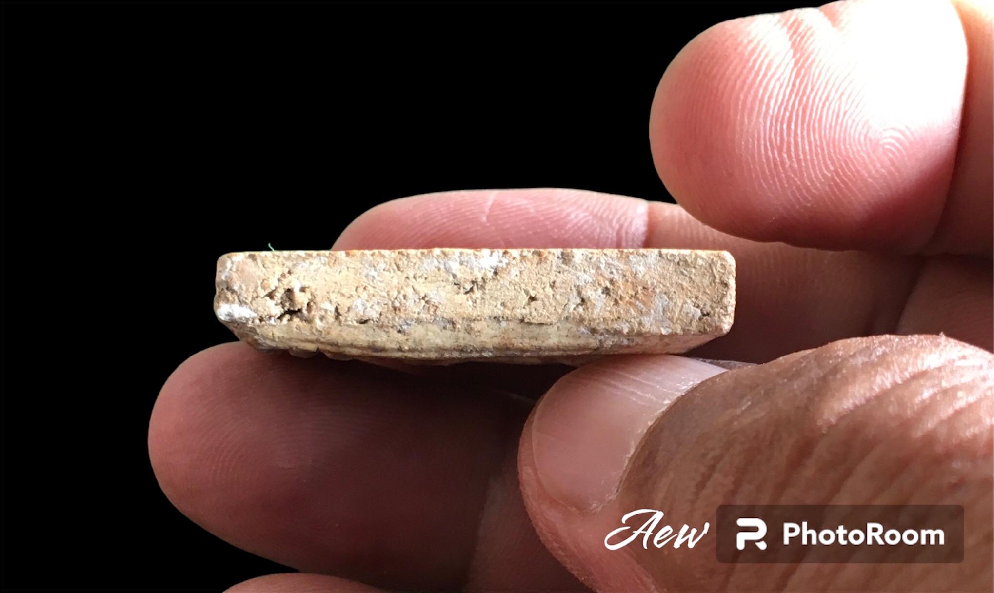 พระสมเด็จหลวงปู่โต๊ะ วัดประดู่ฉิมพลี พิมพ์ก้างปลา(หูบายศรี) รุนแรกแช่น้ำมนต์ ปี 2468