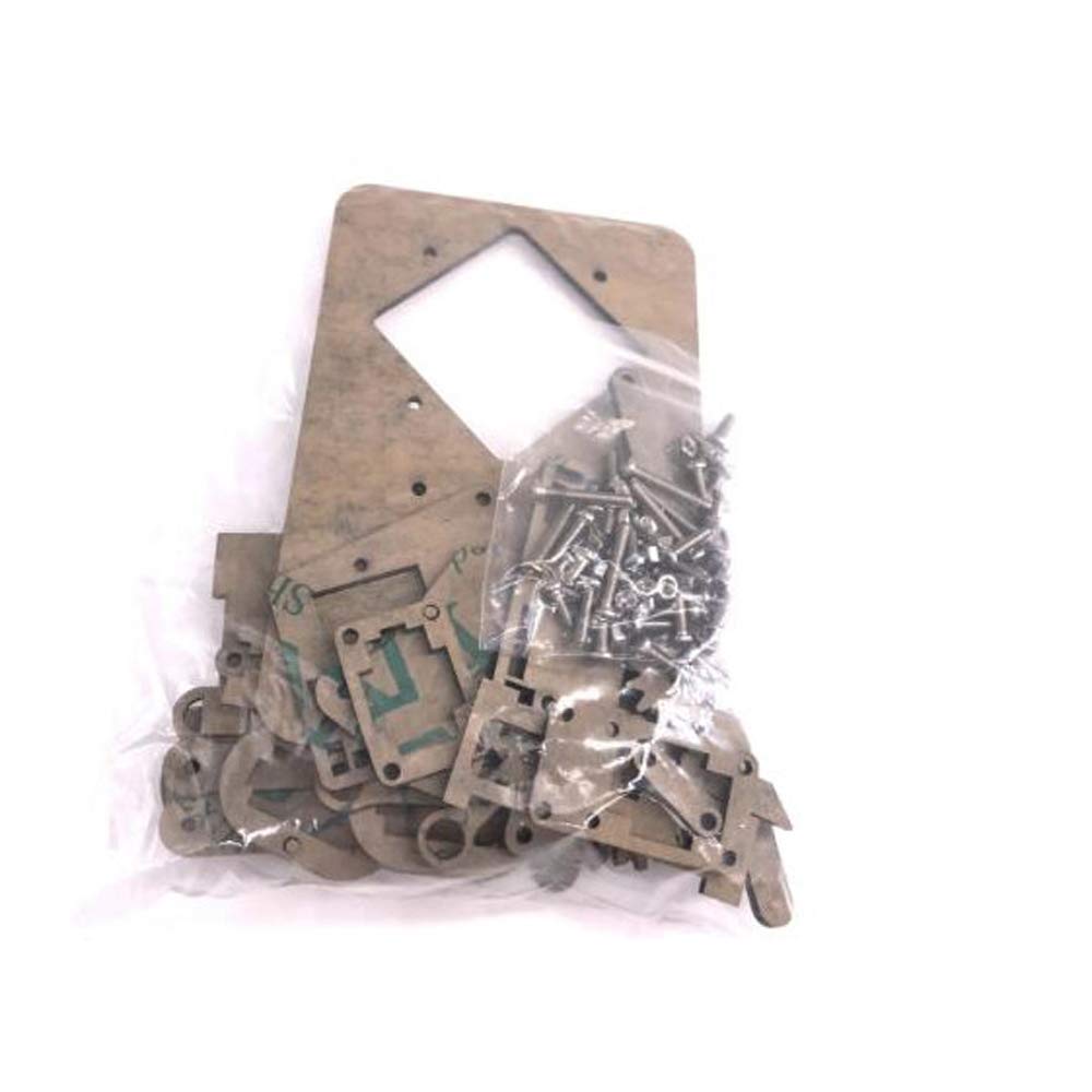 Acrylic Robotic Arm Claw มือจับแขนหุ่นยนต์อะคริลิค สำหรับ SG90, MG90S