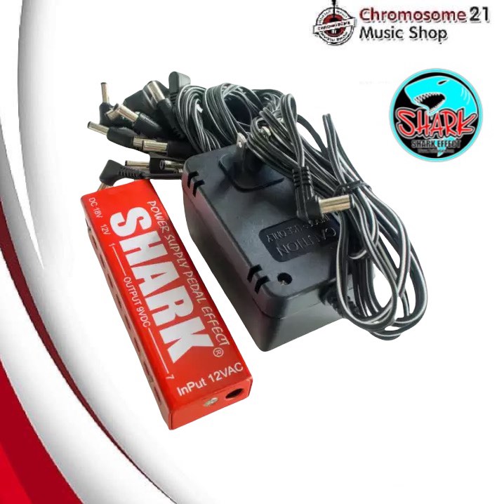 Power Supply SP-3 SHARK อุปกรณ์จ่ายไฟให้กับเอฟเฟกต์ก้อน