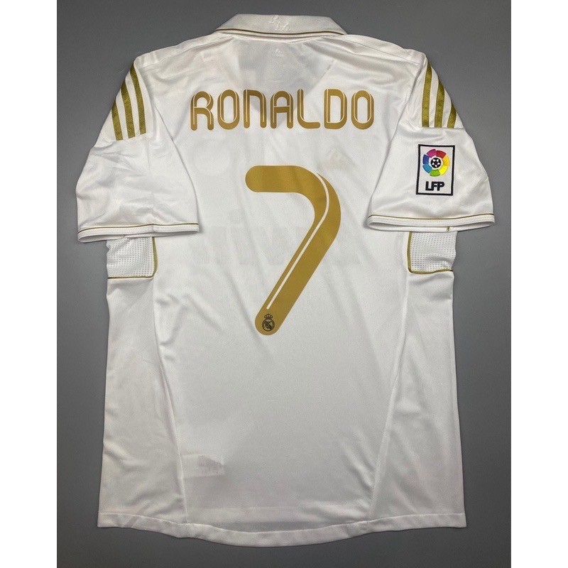 เสื้อบอล ย้อนยุค รีล มาดริด 2011 เหย้า Retro Real Madrid Home เรโทร คลาสสิค 2011-12