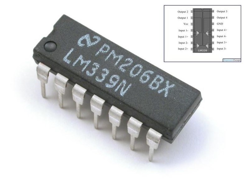 LM339 LM339N four high precision voltage comparator