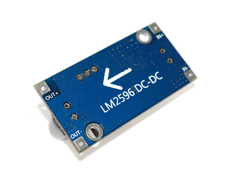 โมดูลเรกูเลเตอร์ DC-to-DC 3.2-40V เป็น 1.25-35V Step Down LM2596 Module (3A)