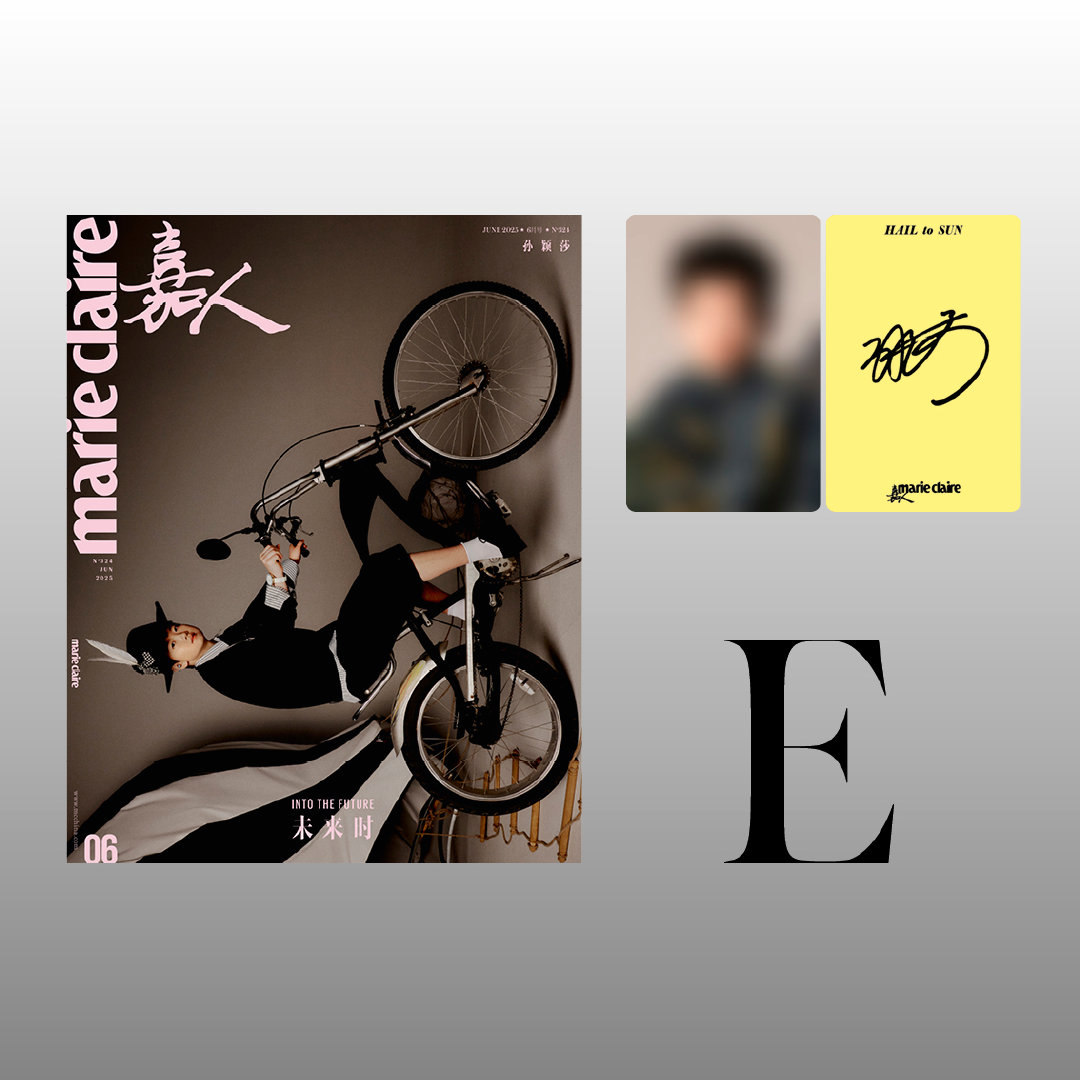 Pre - นิตยสาร 嘉人 Marie claire ซุนหยิงชา SunYingsha 孙颖莎 2025+การ์ด