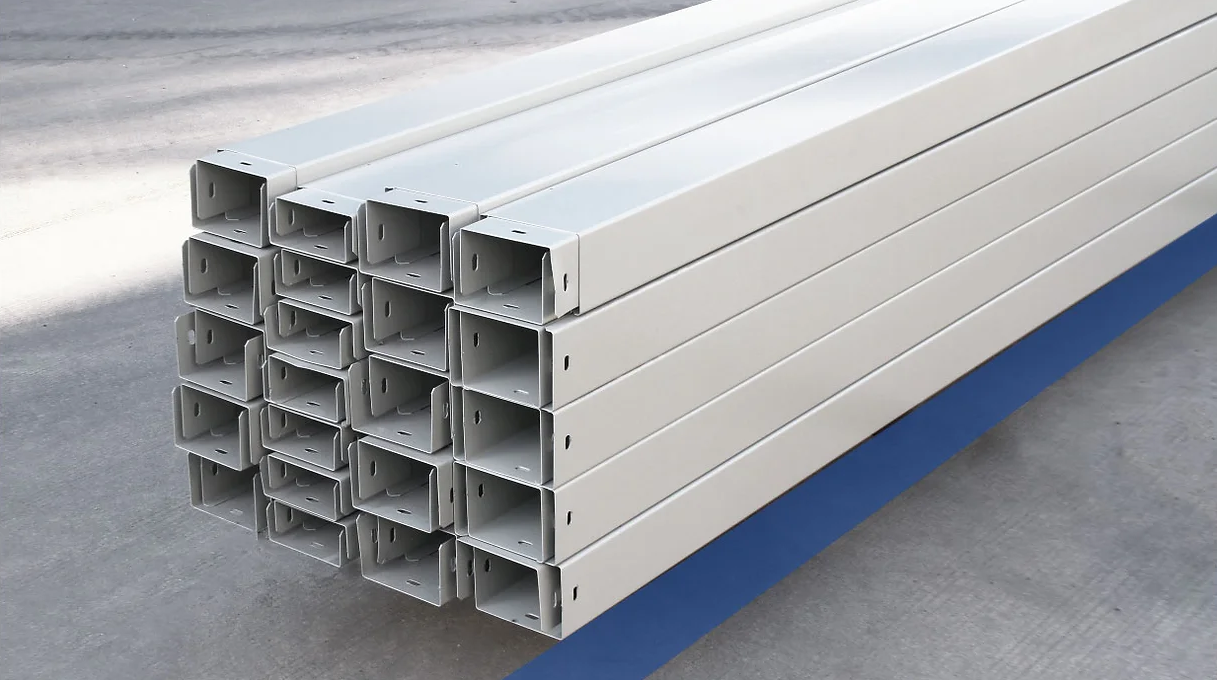 DENCO: DW Trunking System Wireway รางวายเวย์ ยาว 2.4 เมตร (8ฟุต) บาง 1.0 มม.