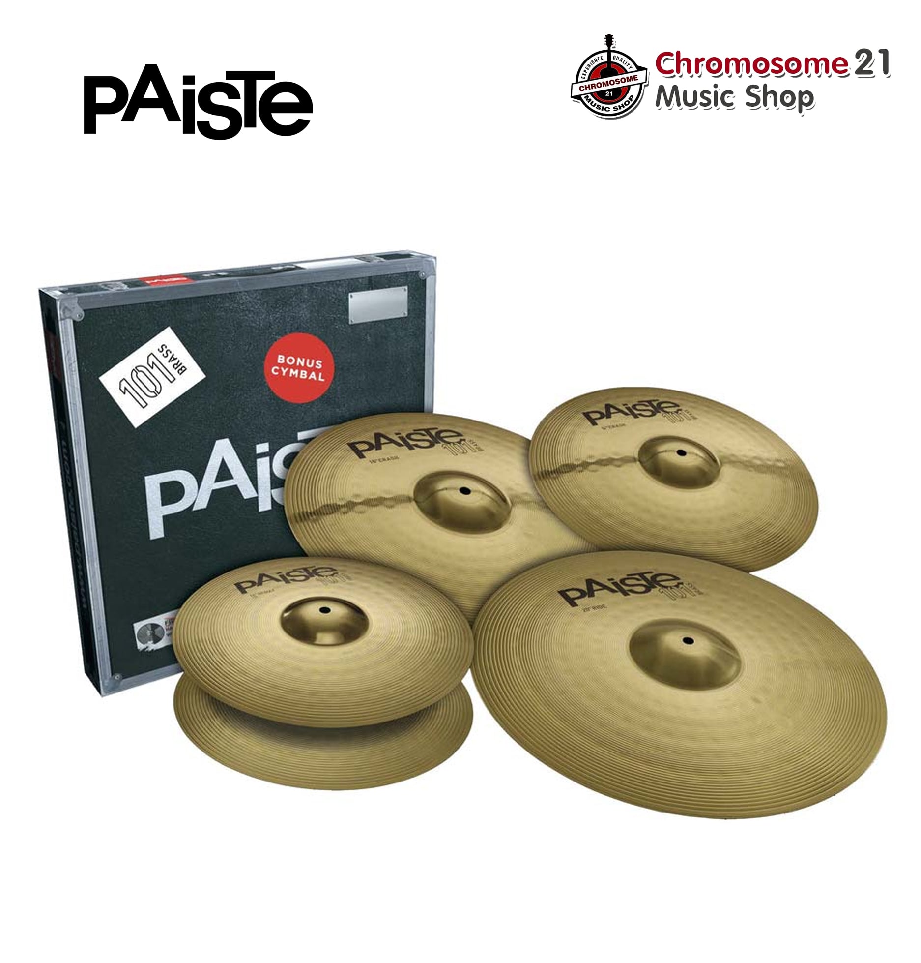 ฉาบชุด PAISTE 101 BRASS SET