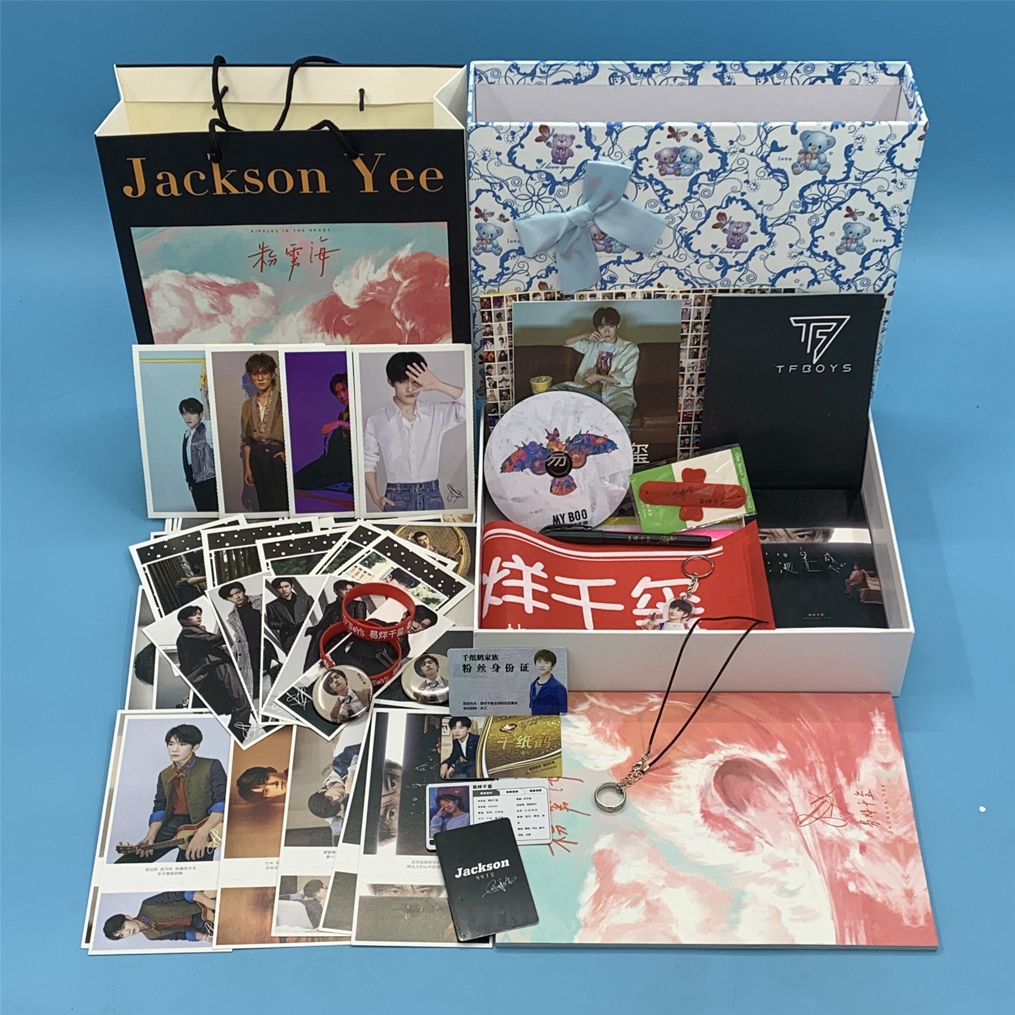 Pre - เซ็ต #TFBOYS日光旅行 Wang Jun Kai Wang Yuan Yi Yang Qianxi