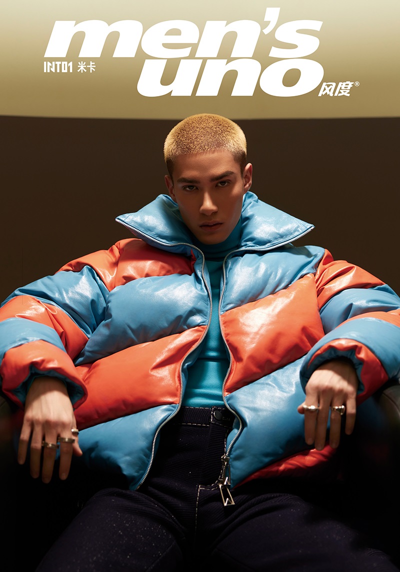 Pre - นิตยสาร Men's Uno #INTO1 มิกะ 2022 +โปสเตอร์ อฟช.