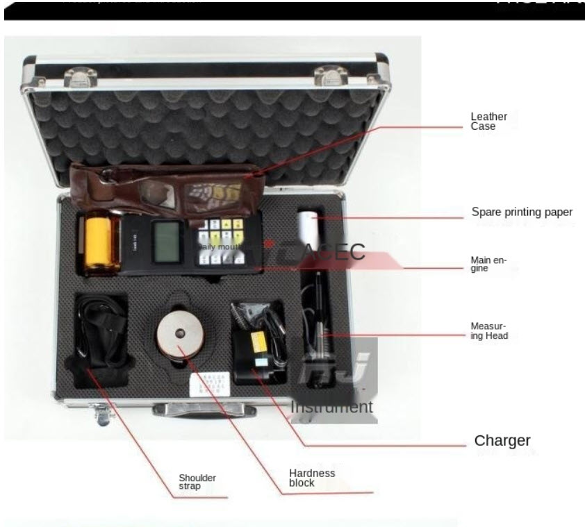 เครื่องทดสอบความแข็ง Leeb (Leeb hardness tester) ราคาถูก รุ่น Leeb-140 มีปริ้นเตอร์ในตัว