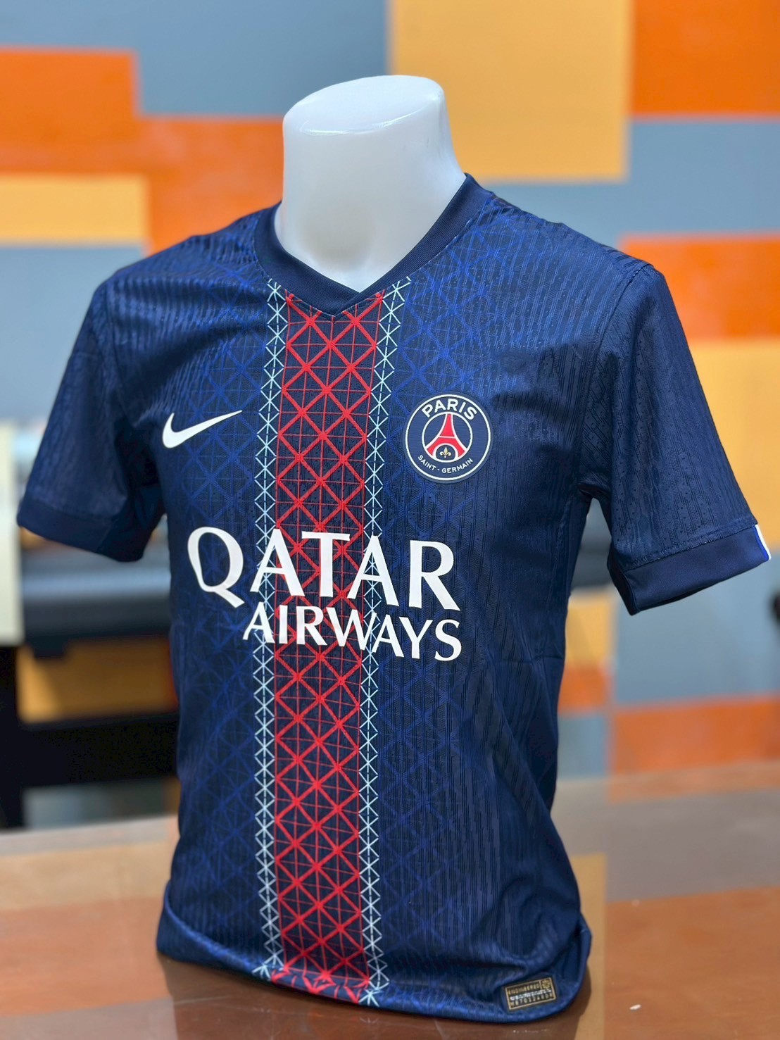 2025-26 เสื้อฟุตบอลเปเอซเช สีกรม สำหรับผู้ชาย Player Edition เกรดนักเตะ Size S-2XL