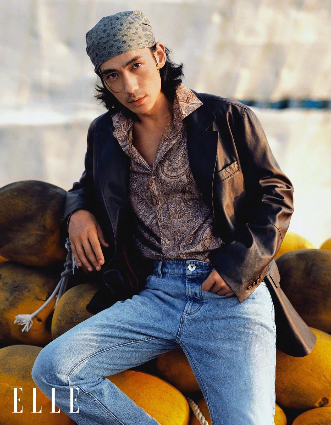 Pre - นิตยสาร ELLE จูอี้หลง zhuyilong 朱一龙 2024