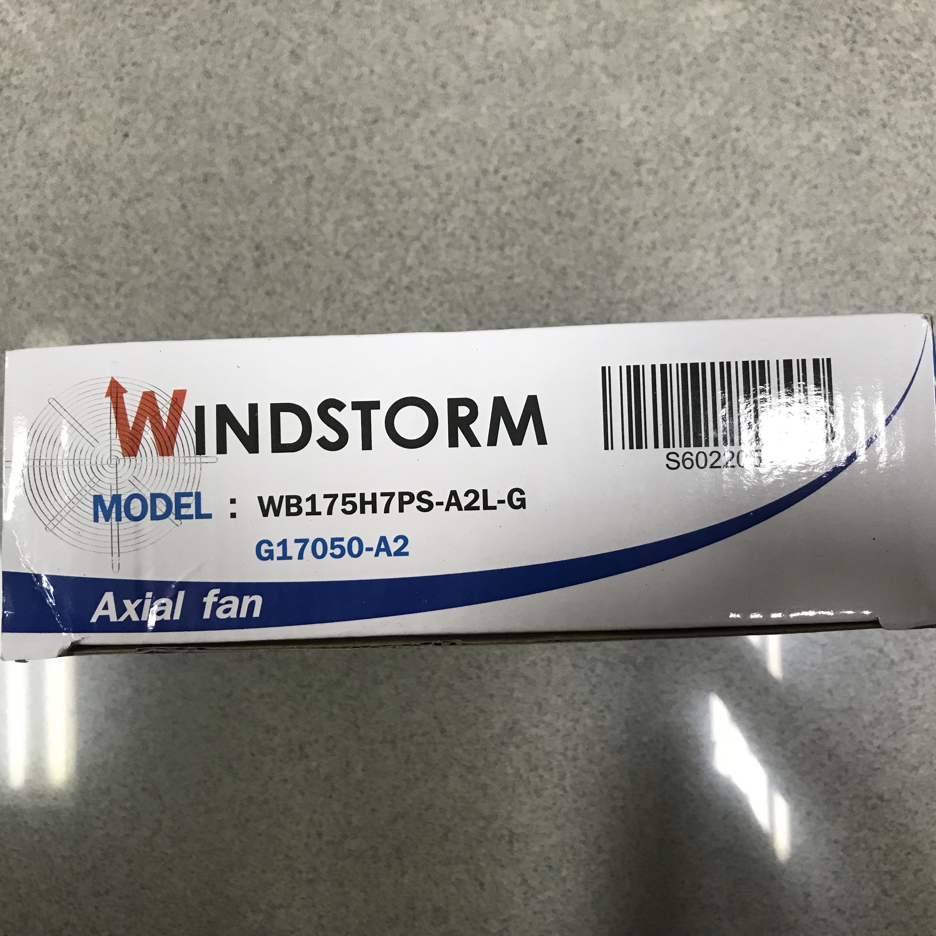 พัดลมระบายอากาศ ขนาด6" กลม WB175-A2LG