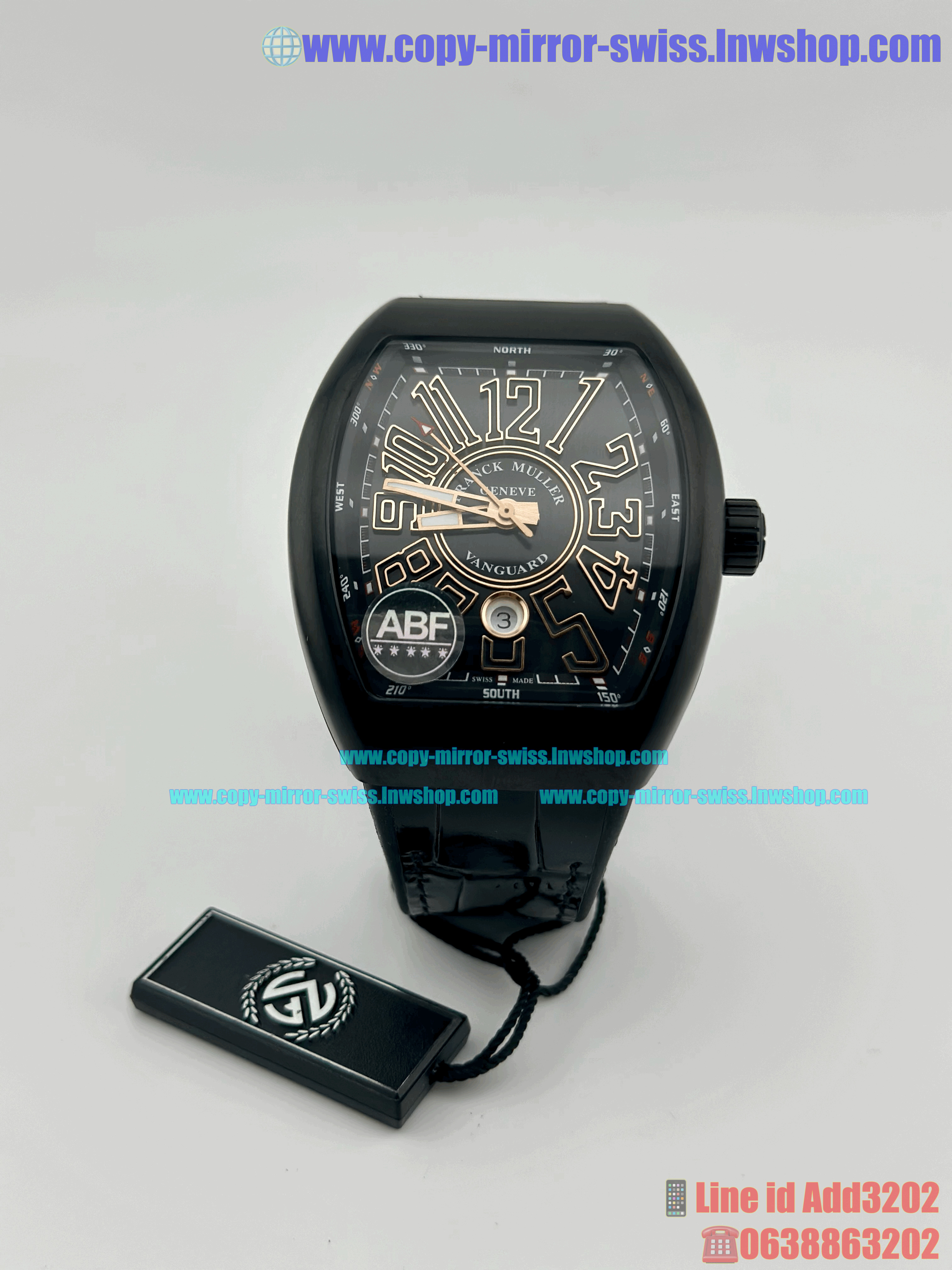 Franck Muller Vanguard Black Titanium (Swiss ABF)