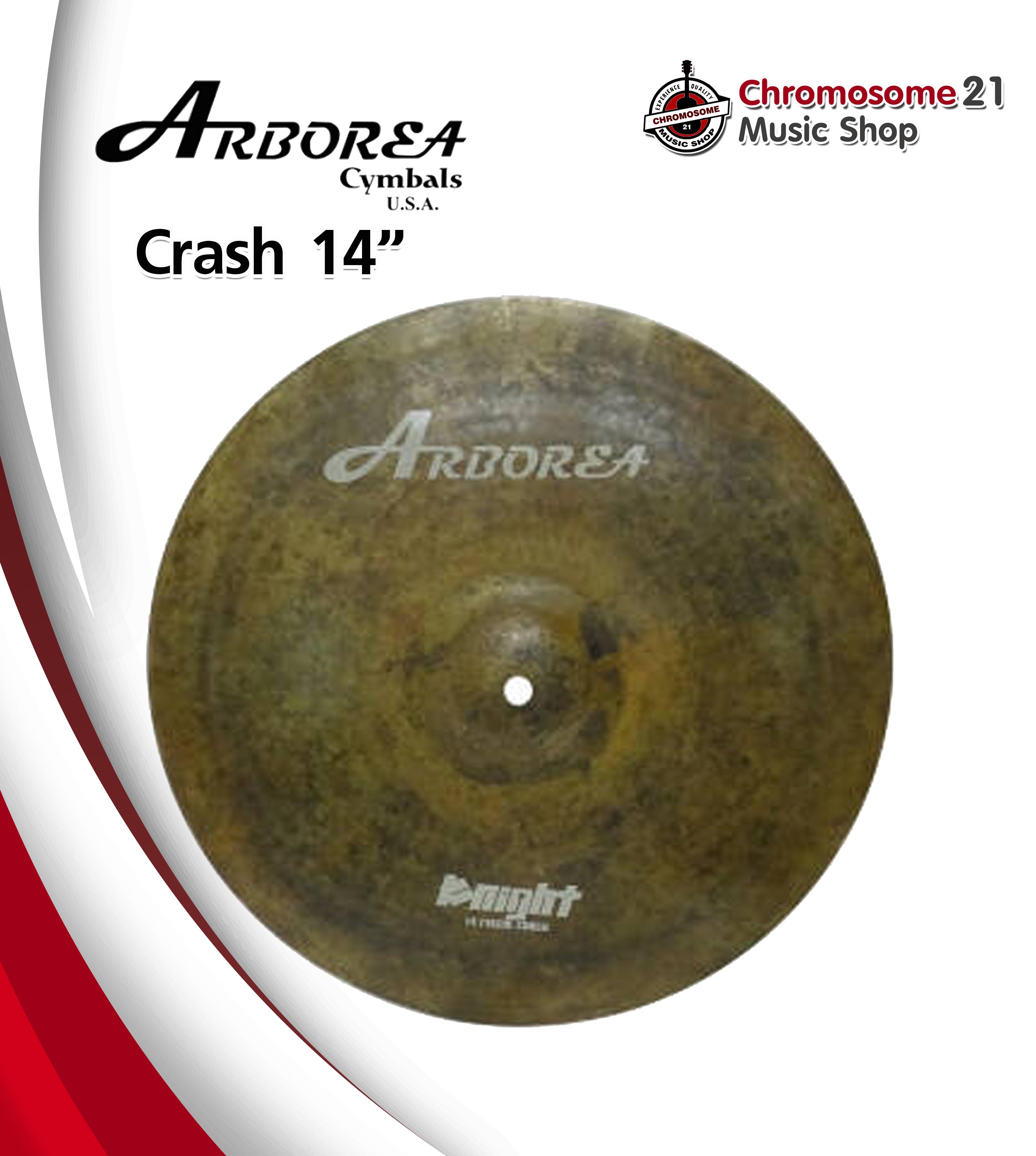 ฉาบ Arborea KT-14 ขนาด 14 นิ้ว แบบ Crash Cymbals