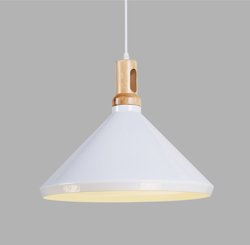 โคมไฟห้อยเพดานนอร์ดิกหัวไม้