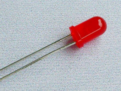 LED 5MM ROUND,RED COLOR