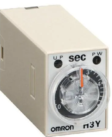 OMRON ไทม์เมอร์ Miniature Solid-state Timer H3Y-4 (21.5x28mm) ใช้กับ socket PYF14A-E