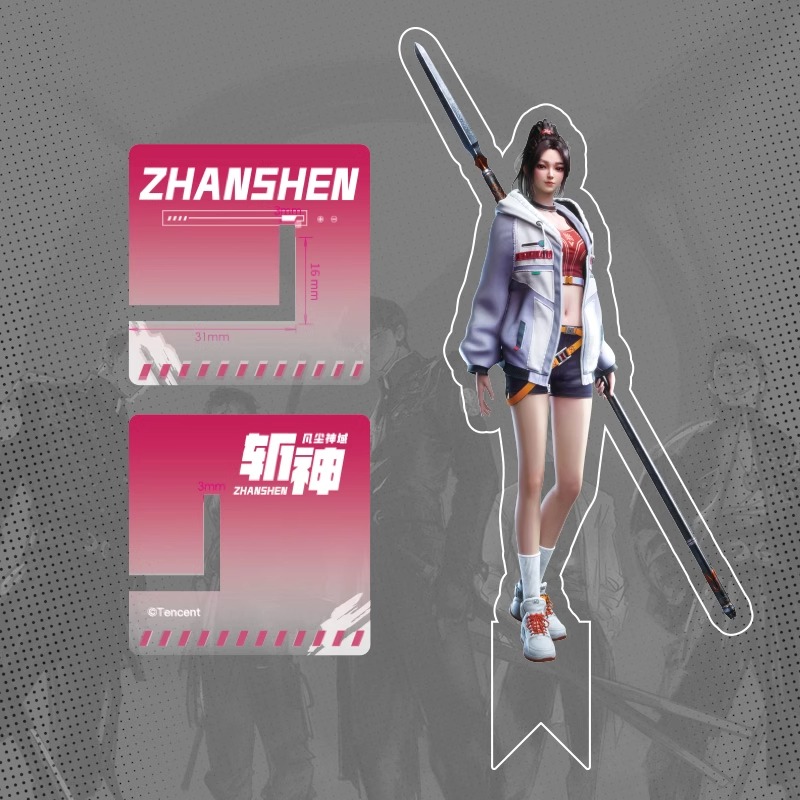 Pre - สแตนดี้อะคริลิค SlayTheGods หน่วยเทพล่าอสูร (Official Goods) อนิเมะจีน