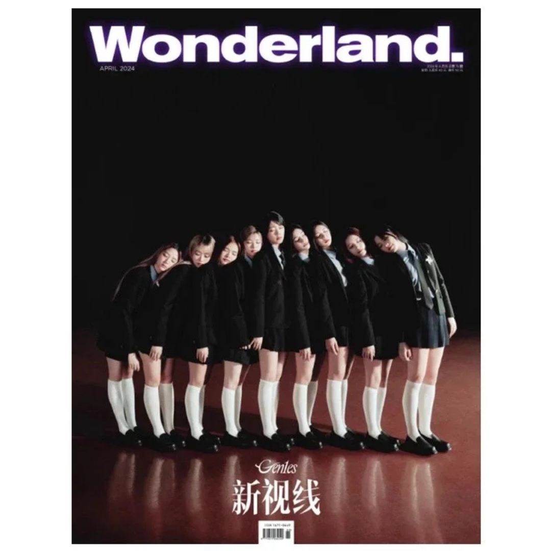 Pre - นิตยสาร Wonderland Gen1es 4/2024 RUAN/Pailiu/Yean/Elyn/王珂/曾雪瑶