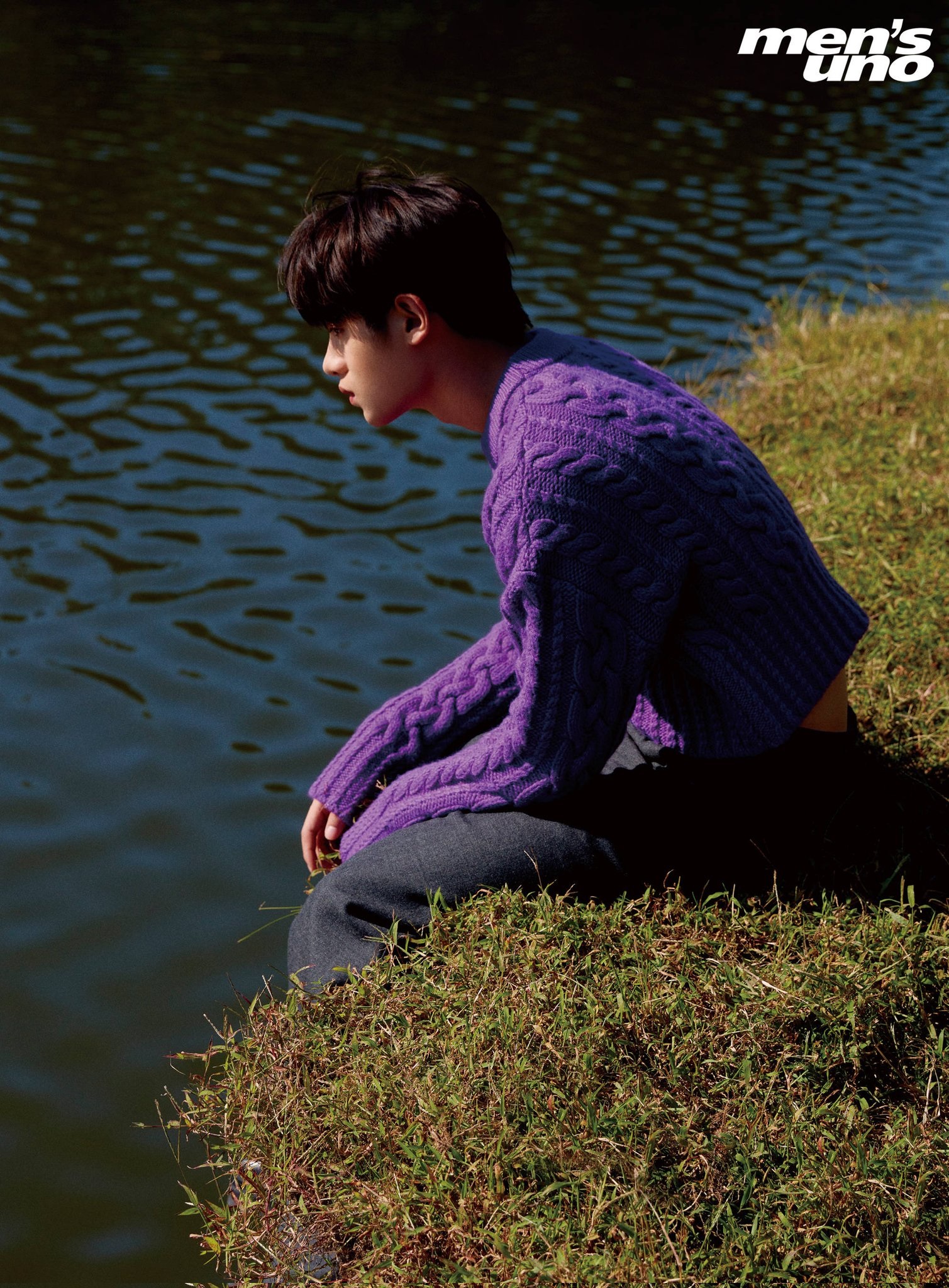 Pre - นิตยสาร men's uno Justin หวงหมิงฮ่าว HuangMingHao 2022