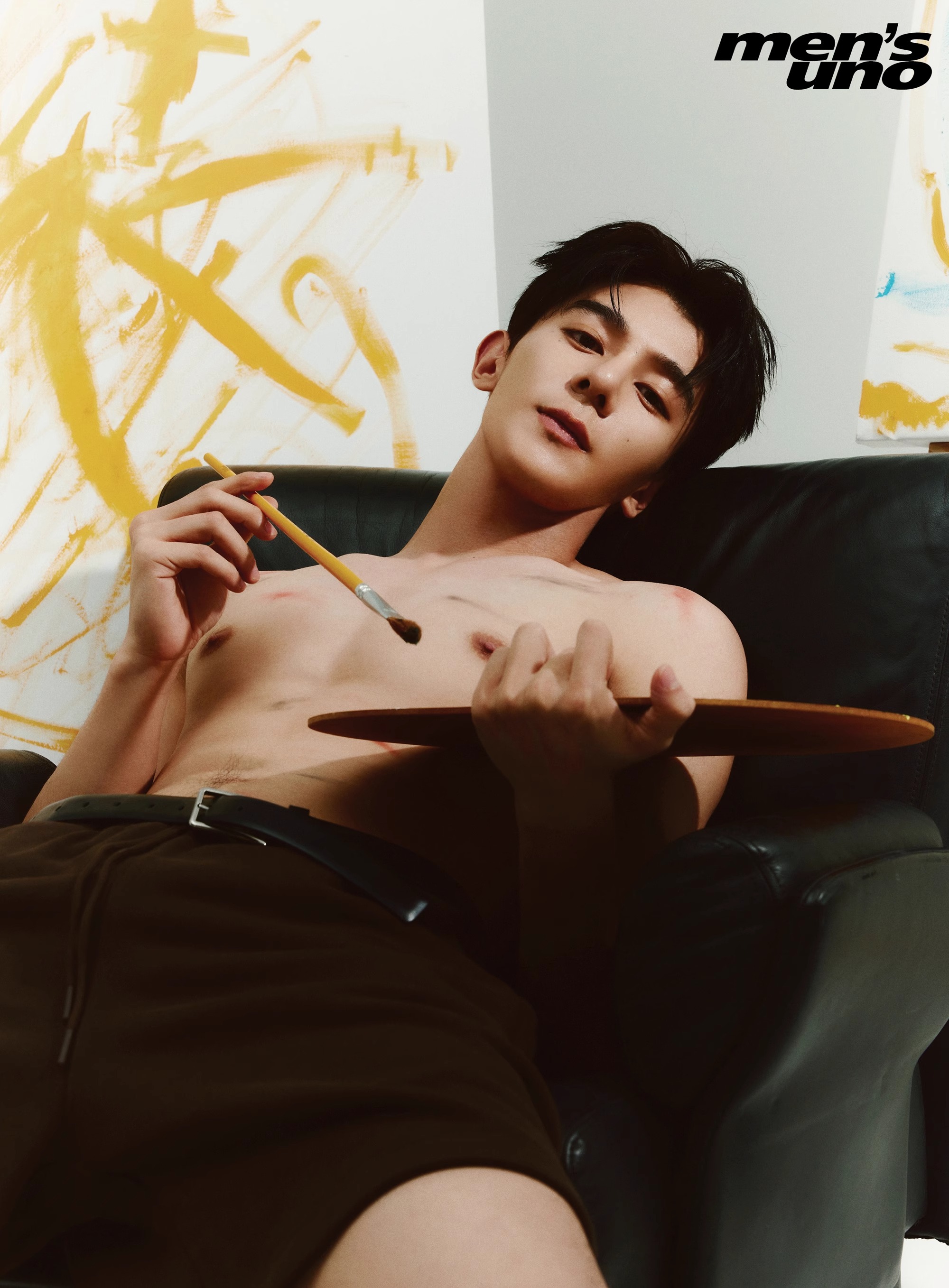 Pre - นิตยสาร Men’s Uno หน้าภายใน เซี่ยจือกวง XiaZhiguang 2023+การ์ด