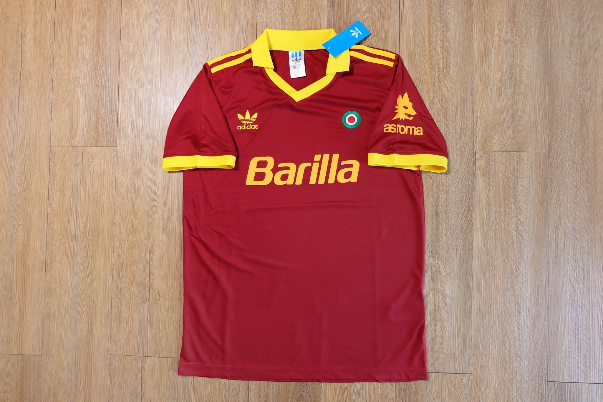 Retro เสื้อบอลย้อนยุค ทีมโรม่า เกรดแฟนบอล
