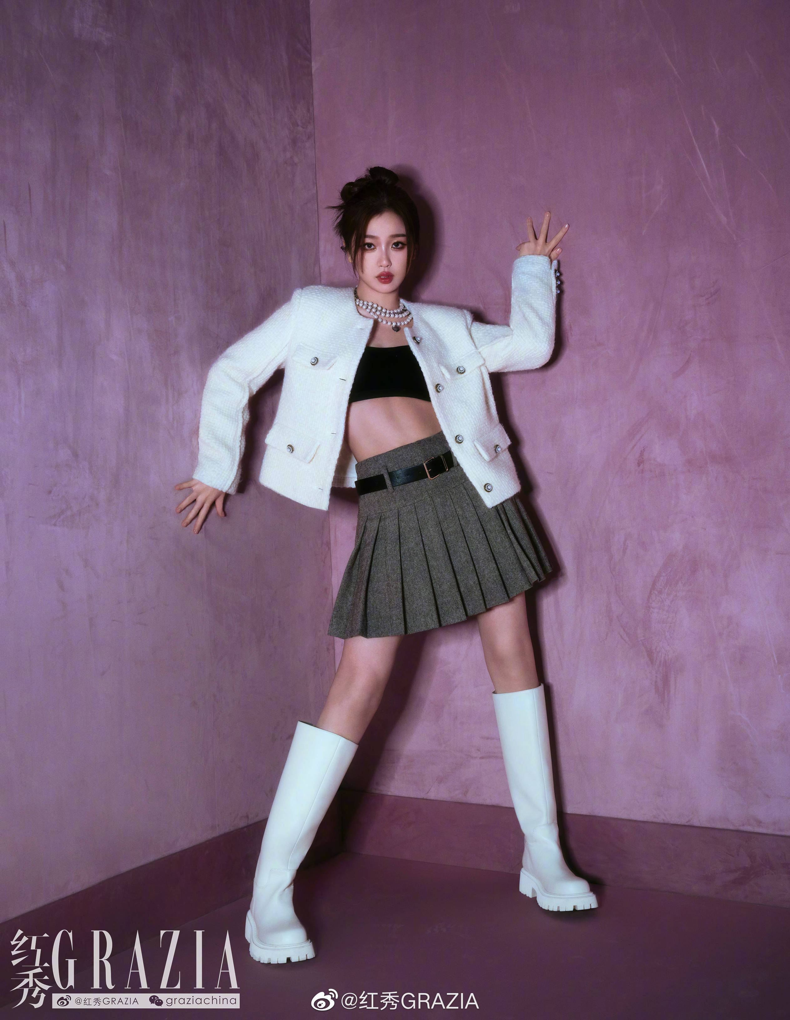 Pre - นิตยสาร Grazia อวี๋ซูซิน EstherYu YuShuxin ฉบับที่ 589