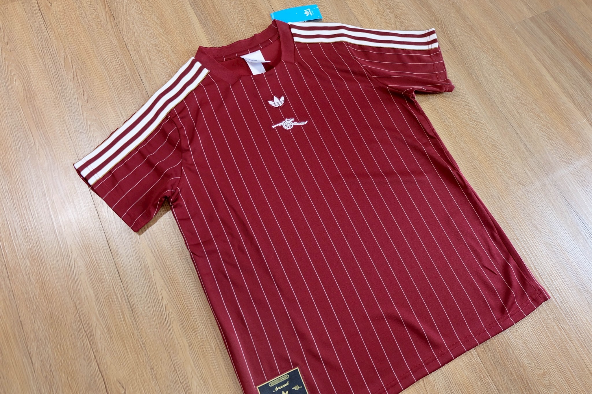 เสื้อฟุตบอล Terrace Icons ปี 2025/26 สโมสรอาร์เซนอล สีน้ำตาล เกรดแฟนบอล พรีเมี่ยม💯