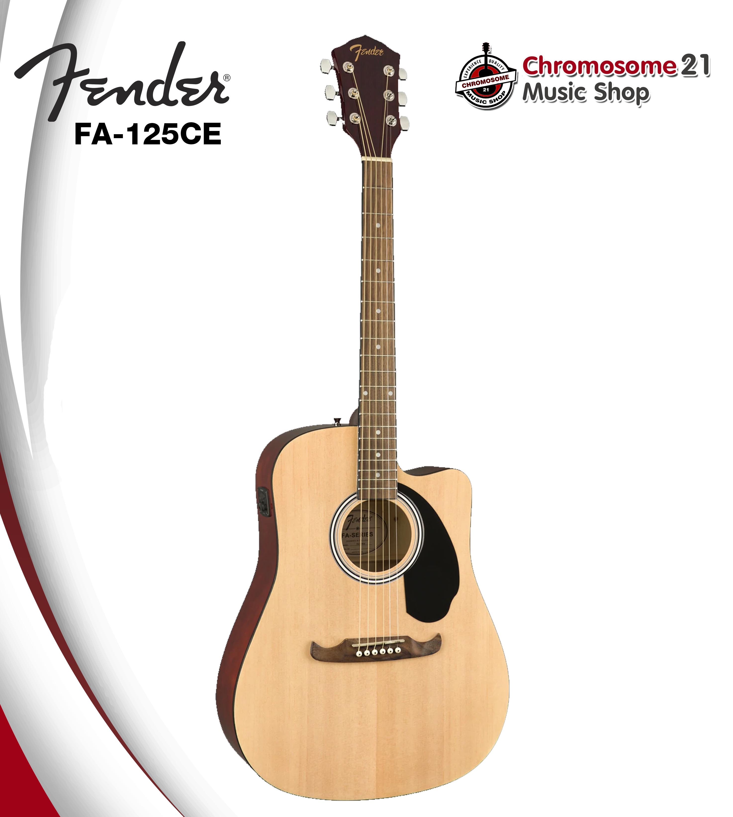 กีตาร์โปร่งไฟฟ้า Fender FA-125CE