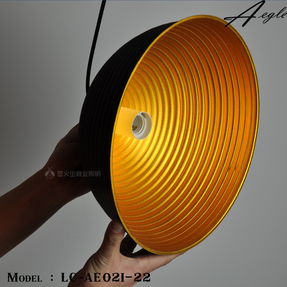 โคมไฟห้อยเพดาน American modern country pot