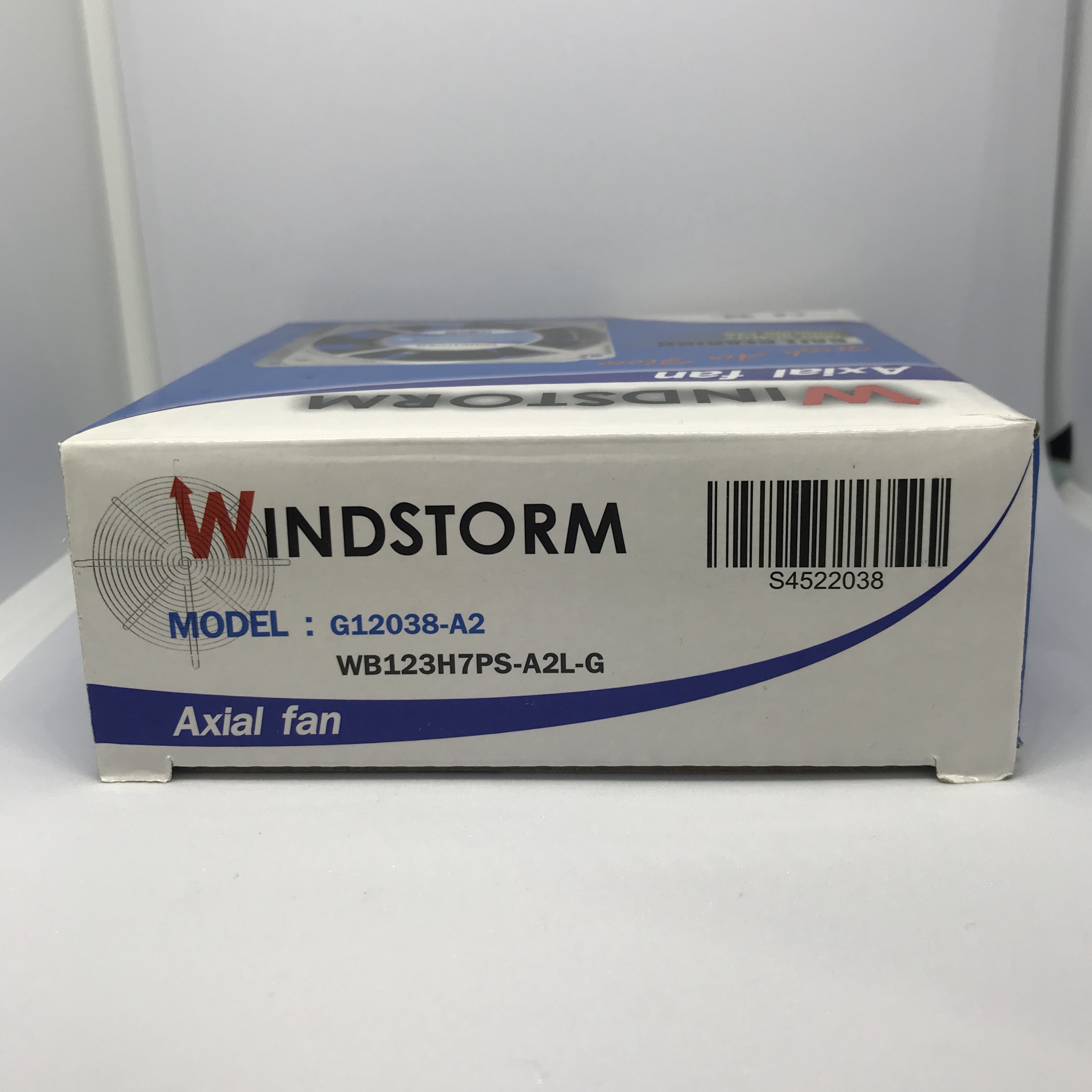 พัดลมระบายอากาศ ขนาด4.5" เหลี่ยม WB123-A2LG