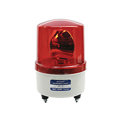 BIG ONE ไฟหมุนคุณภาพสูง Rotary Warning Light ตัวหมุนหน้าเดียว สีแดง รุ่น KA ขนาด 5 นิ้ว