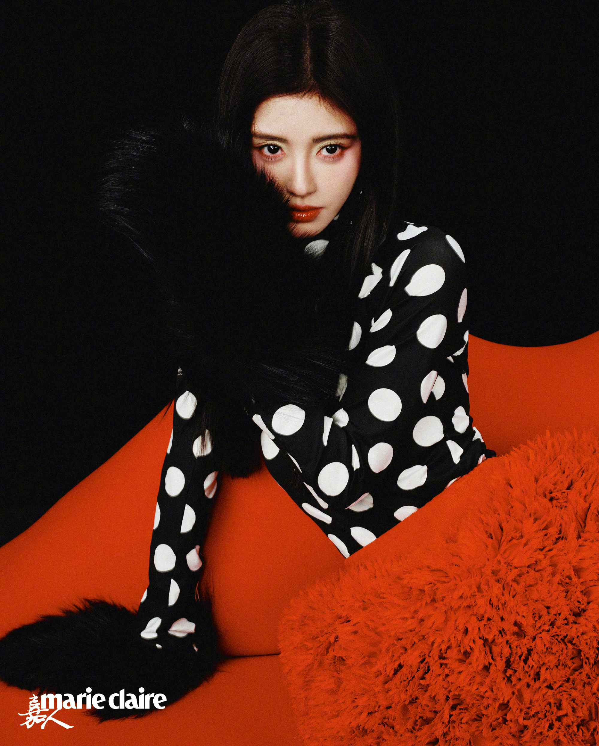 Pre - นิตยสาร marie claire หน้าภายใน จวีจิ้งอี JuJingYi เสี่ยวจวี 2024(สุ่มปก)